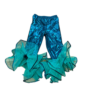 Renee Dansco Girls Little Mermaid Leggings